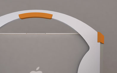 sketch,concept design,color design,modellazione,render fotorealistici fissi e animazioni di custodia apple macbook