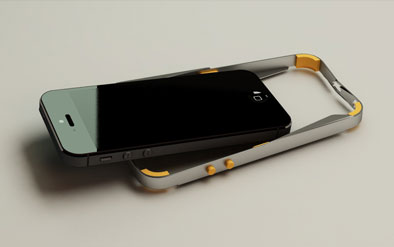 concept design, color design, modellazione, animazione illustrativa di nuova custodia per apple iphone