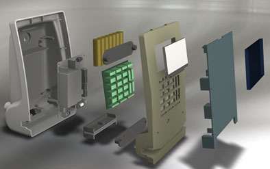 concept design, modellazione, ingegnerizzazione di prodotto termoplastico